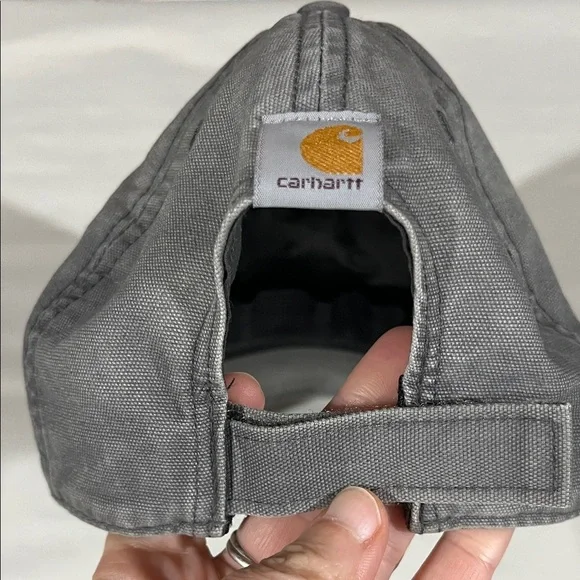 Carhartt Lot of Two Men's Gray Caps with Yellow Embroidery - Picture 4 of 15